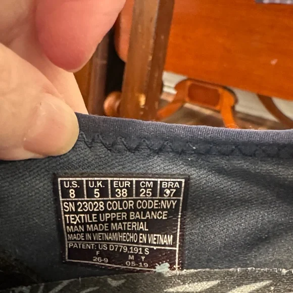 Skechers women’s ' Dark Blue Slip-On Sneakers - Picture 2 of 3